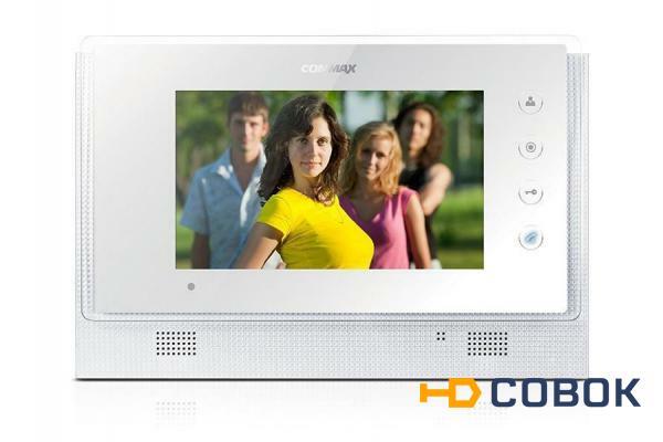 Фото Commax CDV-70U - цветной видеодомофон имеет 7-дюймовый цветной TFT/LCD монитор.