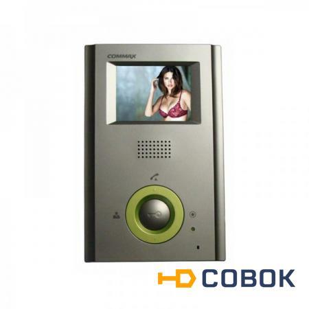 Фото Commax CDV-35HM серый Coordinate цветной видеодомофон hands-free на 2 камеры с памятью на 128 кадров.