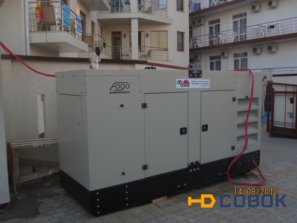 Фото Дизель генератор FI 200 - мощность номинальная 200кВА (160 кВт)