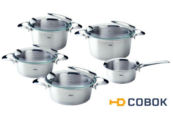 Фото Набор кастрюль Fissler