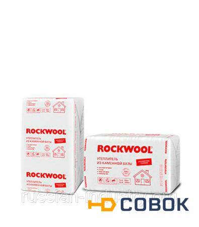 Фото Утеплитель ROCKWOOL Эконом 1000х600х100 мм 3.6 кв.м