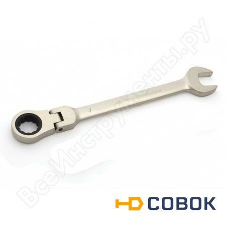 Фото Комбинированный трещоточный ключ с шарниром 9 мм ДТ 200/5 Дело Техники 515409