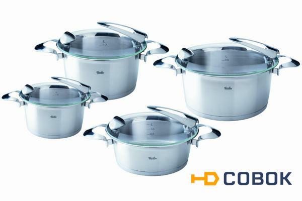 Фото Набор кастрюль Fissler