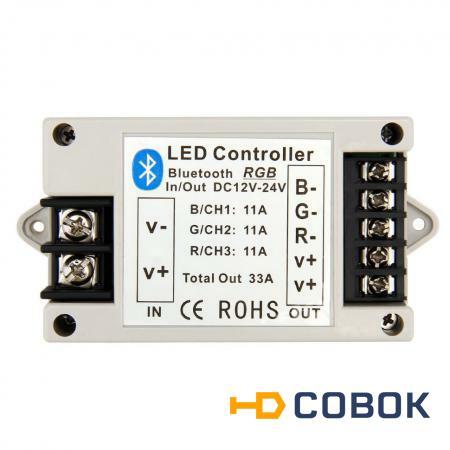 Фото Контроллер Bluetooth RGB+W 504w/1008w 12v/24v с аудио режимами