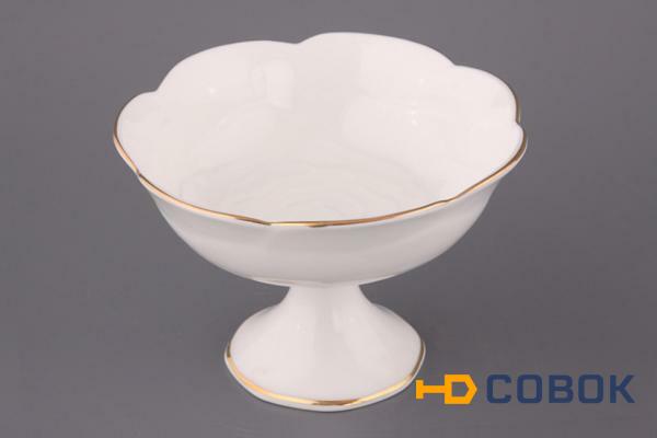 Фото Креманка "blanco" высота=10 см.диаметр=13,5 см. Porcelain Manufacturing (264-537)