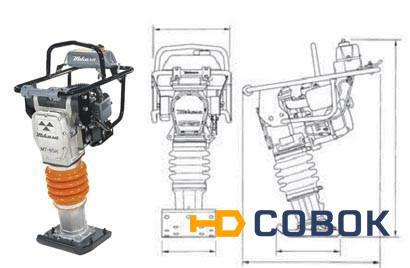 Фото Вибротрамбовка Mikasa MTX-60