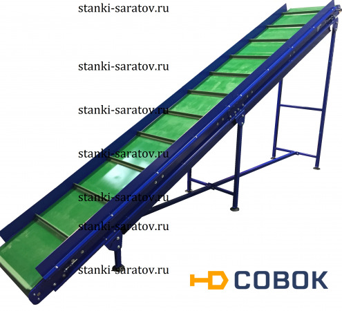 Фото Наклонные ленточные конвейеры