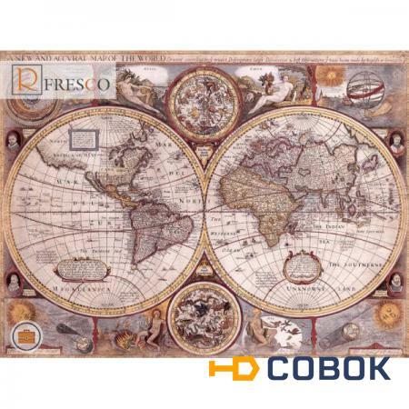 Фото Фреска Renaissance Fresco Maps (12049)