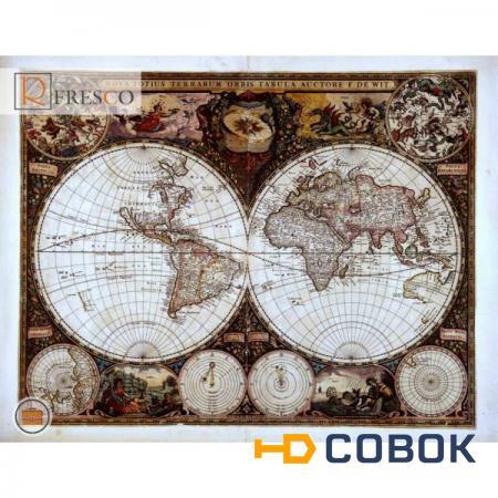 Фото Фреска Renaissance Fresco Maps (12035)