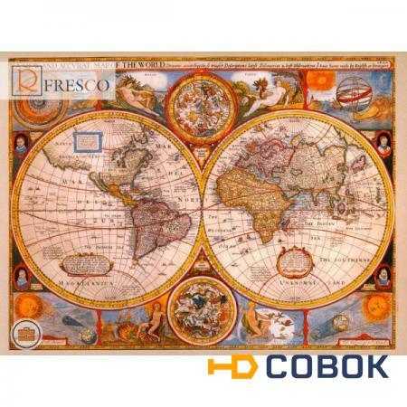 Фото Фреска Renaissance Fresco Maps (1015)