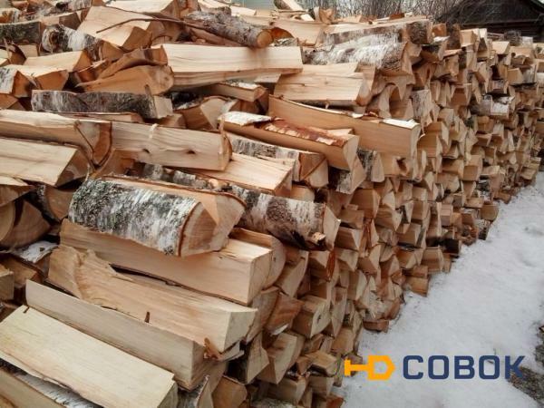 Фото Колотые дрова с доставкой