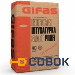 Фото Штукатурка Gifas Start Profi гипсовая 35 кг