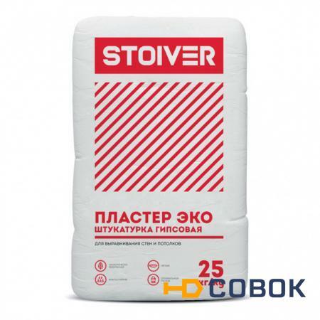 Фото Штукатурка гипсовая Stoiver Пластер Эко 25 кг