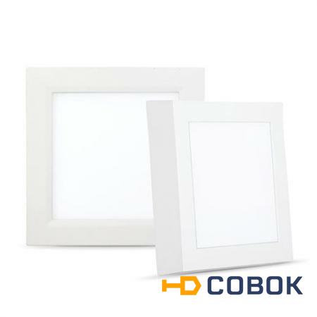 Фото Светодиодный накладной светильник LDLS08 16х16 12Вт White 4000К