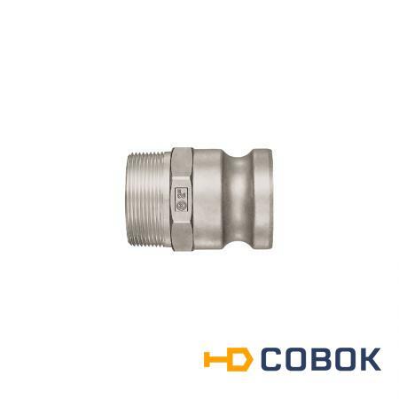 Фото БРС Камлок Lever Lock Cupla LF-6TPM SUS штекер