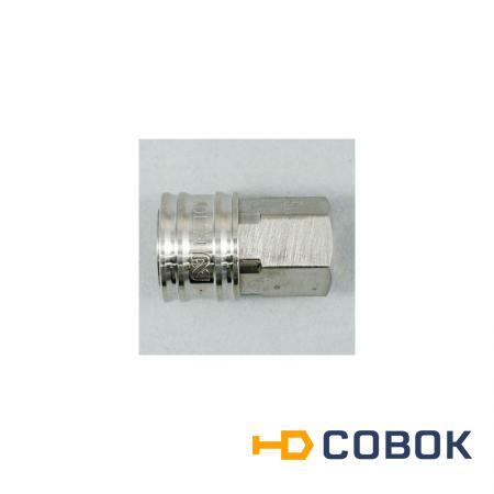 Фото Соединение БРС TSP Cupla 12TSF SUS EPT гнездо нержавеющее