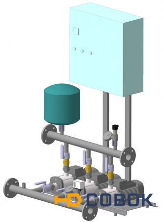 Фото Насосная станция повышения давления ESaver СПД-12-КН-3-4
