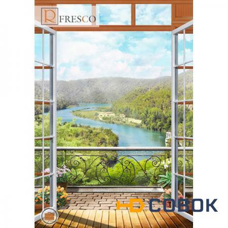 Фото Фреска Renaissance Fresco Landscapes (44401)