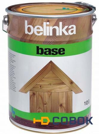 Фото Грунтовка-антисептик "Base" для защиты древесины "Belinka" (Белинка) (10 л)
