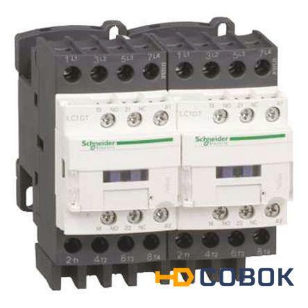 Фото Контактор Tesys D реверсивный 3P EVERLINK AC3 440В 65A катушка 230В AC 50/60ГЦ Schneider Electric L