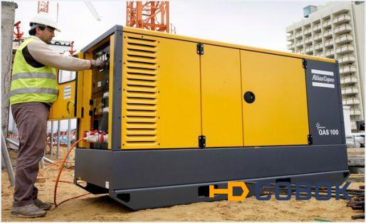 Фото Дизельная электростанция (генератор) Atlas Copco QAS 100