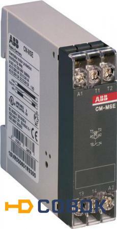 Фото Термисторное реле защиты двигателя ABB CM-MSE питание 220-240В AC,1пк 1SVR550801R9300