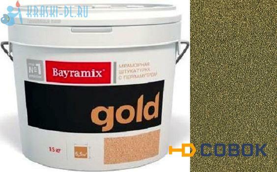 Фото Штукатурка "Mineral Gold" (Минерал Голд) GN 031 - мозаичная мраморная "Bayramix" (15 кг)