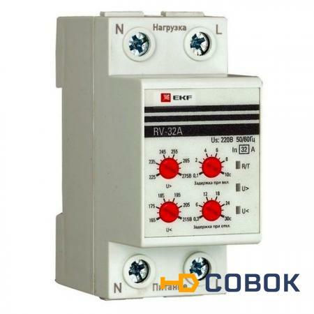 Фото Реле напряжения RV-32A (сквозное подкл.) PROxima