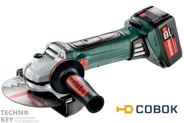 Фото Metabo W 18 LTX 150 Акк.УШМ 2х5.2 Ач Li-Ion 600404650