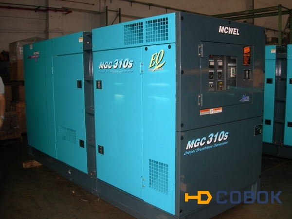 Фото Продаем новый дизель-генератор 200 Квт/250ква/50Гц “MCWEL” MGC310S шумоизоляционный от производителя
