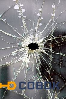 Фото Замена разбитого стекла в межкомнатной двери
