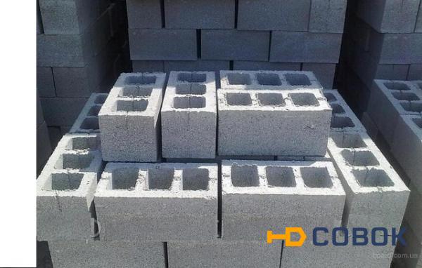 Фото Блок бетонные для строительства москва 400х200х200 (пустотелые)