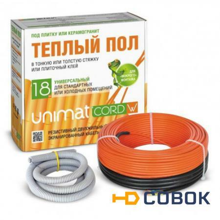 Фото Unimat CORD 18W-100 Комплект теплого пола