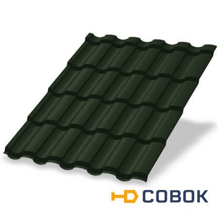 Фото Металл Профиль Металлочерепица МП Монтекристо-S (VikingMP E-20-6007-0.5)