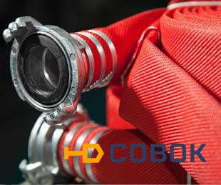 Фото Рукав пожарный напорный с внутр.гидроизоляционным покрытием из полиуретана с наружным защитным покрытием из полиуретана д/комплектации пожарных машин