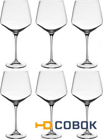 Фото Набор бокалов для красного вина из 6 шт