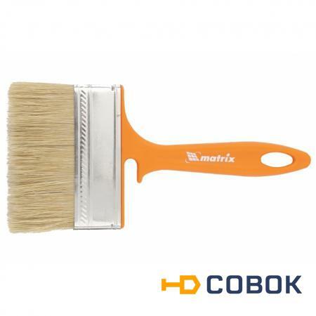 Фото Кисть флейцевая "ФАСАД" 100*12 мм MATRIX Color Line