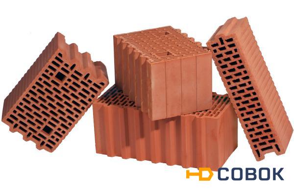 Фото Керамические поризованные блоки. Теплая керамика