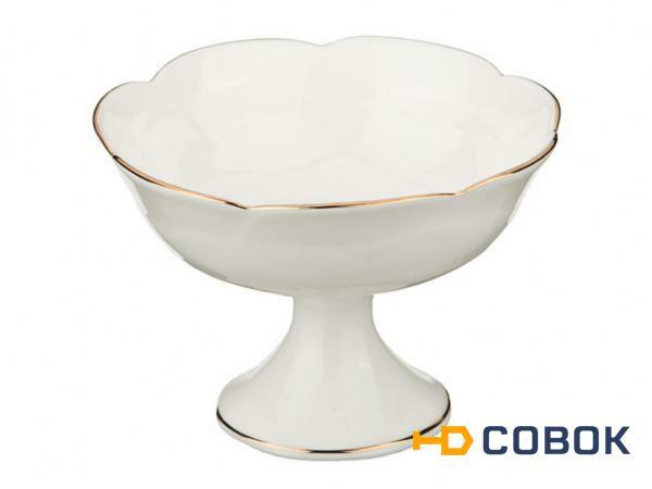 Фото Креманка "blanco" высота=10 см.диаметр=13,5 см. Porcelain Manufacturing (264-537)