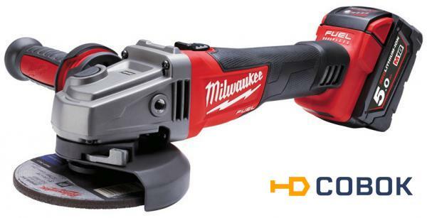 Фото Milwaukee M18 CAG 125XPD-502С FUEL УШМ Аккумуляторная