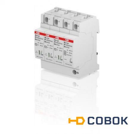 Фото Ограничитель перенапряжения OVR T2 3L 40 275P QS; 2CTB803873R2400