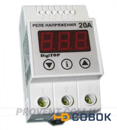 Фото Реле контроля напряжения DigiTOP V-protector Vp-20A