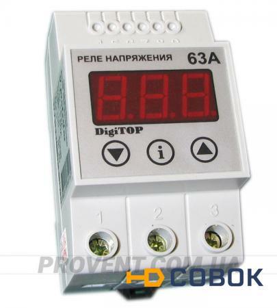 Фото Реле контроля напряжения DigiTOP V-protector Vp-63A