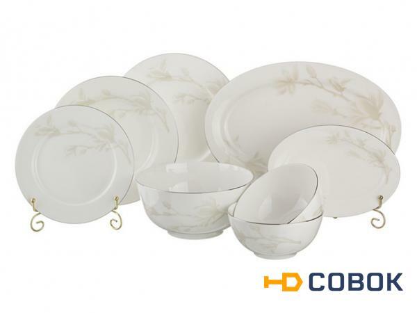 Фото Столовый сервиз на 6 персон 23 пр."медиссон" Porcelain Manufacturing (440-081)