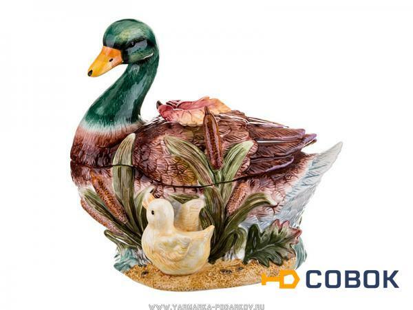 Фото Банка для пищевых продуктов утка 25х27х18 см,