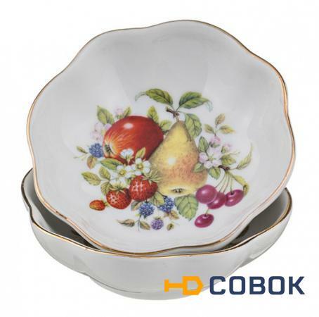 Фото Набор розеток для варенья из 2 шт.9*3 см. Porcelain Manufacturing (178-726)