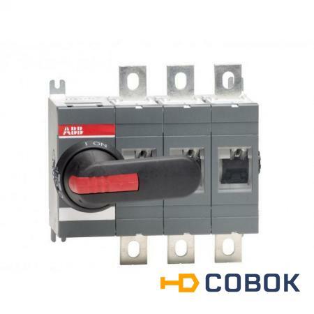 Фото Рубильник (выключатель нагрузки) OT400E03P 400А в сборе; 1SCA022718R8780