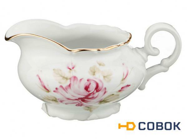 Фото Соусник "офелия" 300 мл.высота=8 см.без упаковки Bohemia Porcelan (655-592)