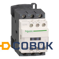 Фото Schneider Electric LC1D126M7 КОНТАКТОР D 3Р,12 A,НО+НЗ,220V 50/60 ГЦ,ЗАЖИМ ПОД КОЛЬЦ. НАКОН.,