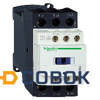 Фото Schneider Electric LC1D18MD КОНТАКТОР.3Р,18A,НО+НЗ,220V-,ОГРАН.